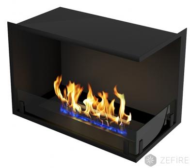 Встраиваемый угловой очаг ZeFire Standart 600