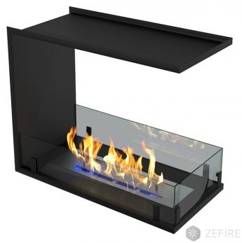 Встраиваемый торцевой сквозной очаг ZeFire Standart 600